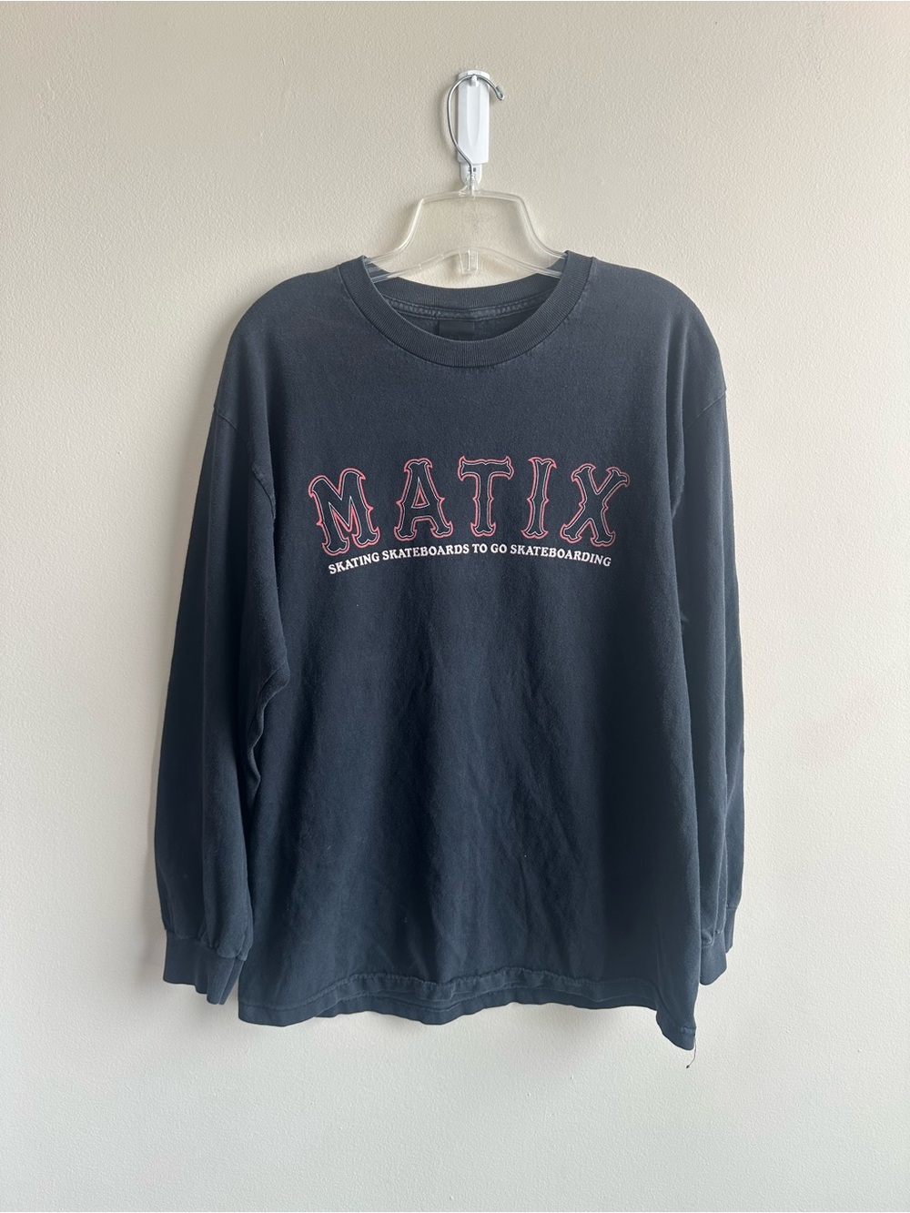 vintage matix skateboarding longsleeve
